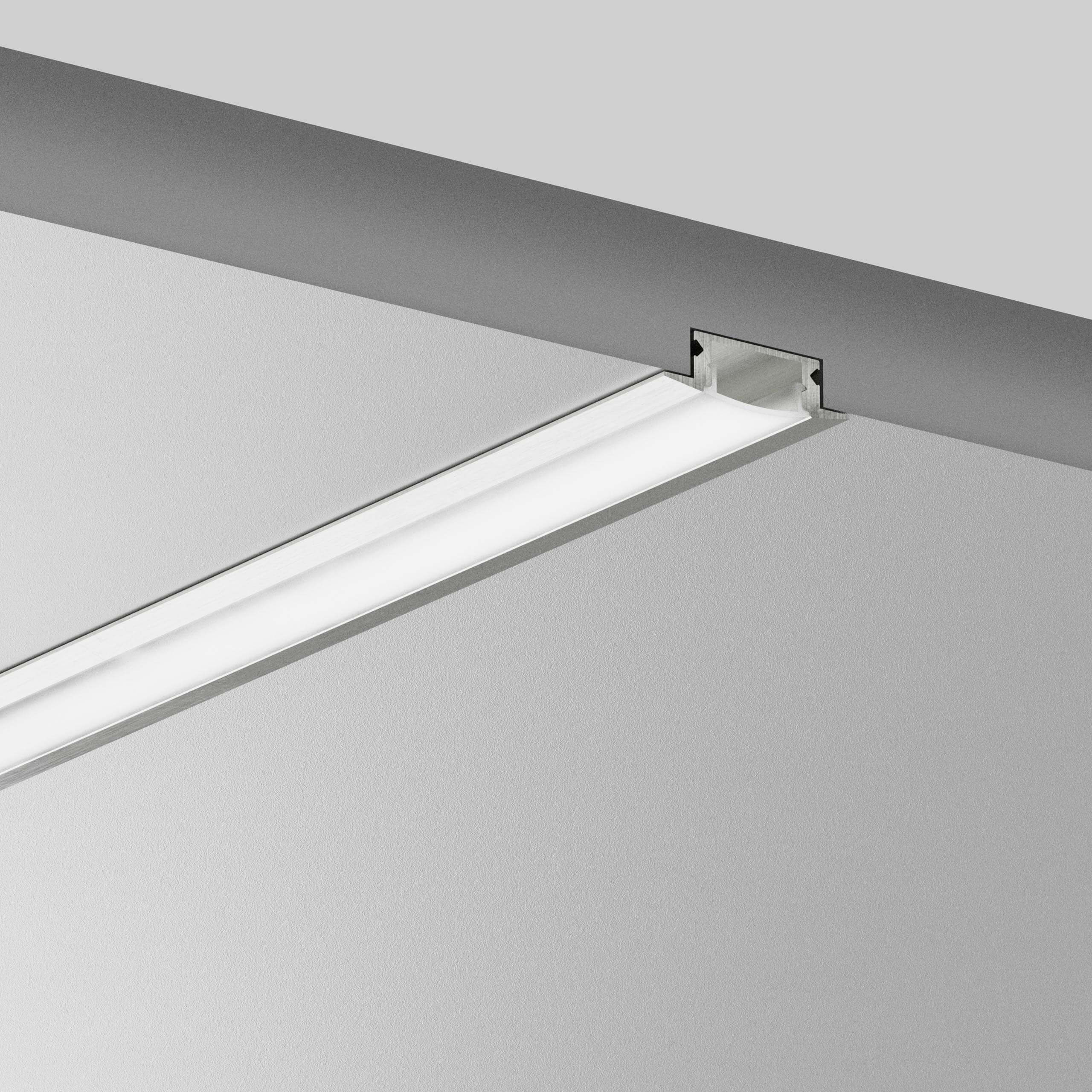 Inter Flat FR25 (Recessed) Linear Light | Allera Light